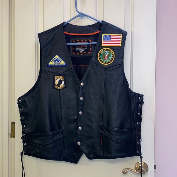 interstate leather Other - Vintage Biker Vest